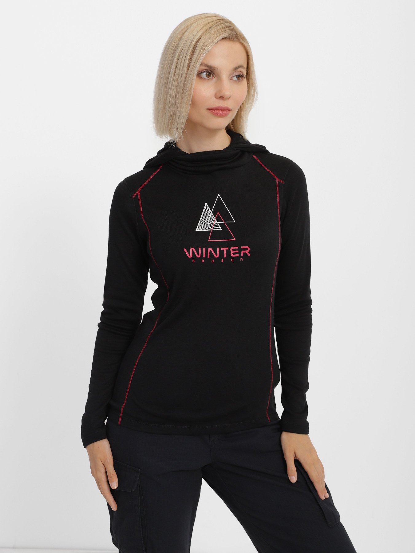 Худі Crivit Модель IAN3051881_чорний комб. Фото