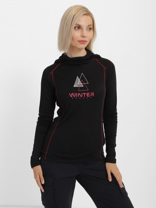 Худи Crivit модель IAN3051881_чорний комб. Фото