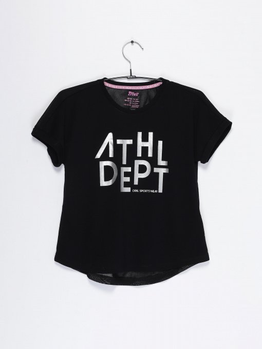 Футболка Crivit модель IAN285529_чорний з сірим Фото