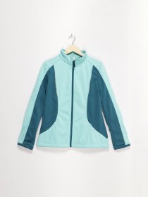 Кофта спортивна Crivit Модель IAN287680_с.бірюзовий з т.бірюзовим Фото