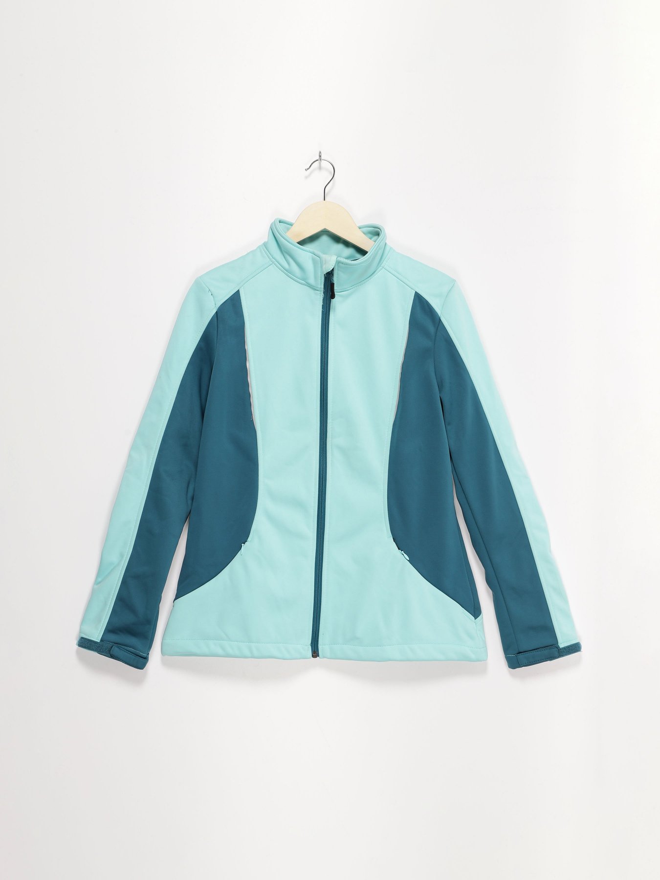 Спортивная кофта Crivit модель IAN287680_с.бірюзовий з т.бірюзовим Спортивная кофта Crivit модель IAN287680_с.бірюзовий з т.бірюзовим Фото