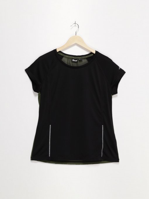 Футболка Crivit Модель IAN288099_чорний з хакі Фото