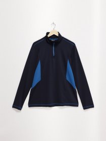 Лонгслів Crivit модель IAN289419_т.синій з блакитним Фото