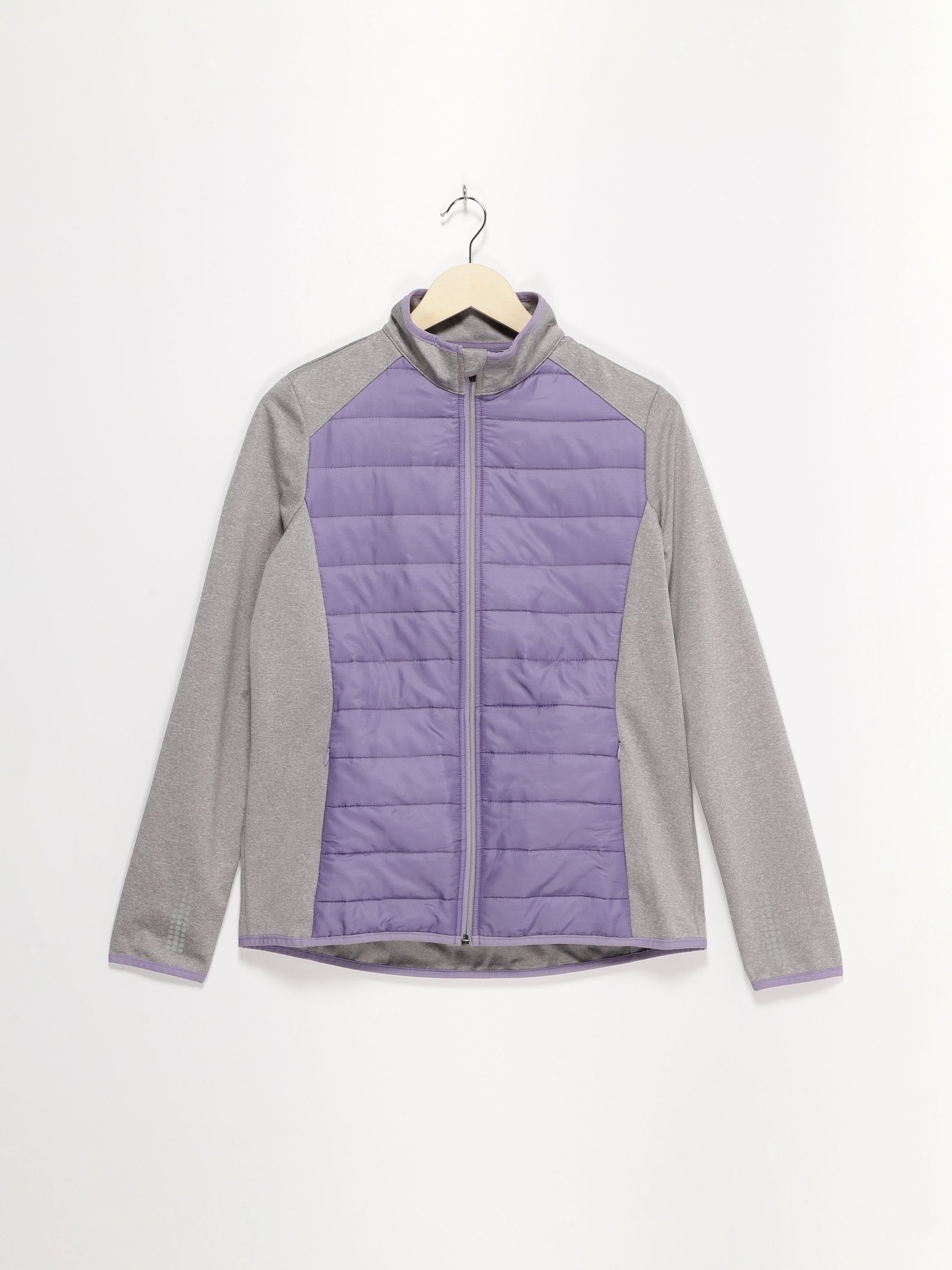 Спортивная кофта Crivit модель IAN2894891_сірий з бузковим Спортивная кофта Crivit модель IAN2894891_сірий з бузковим Фото