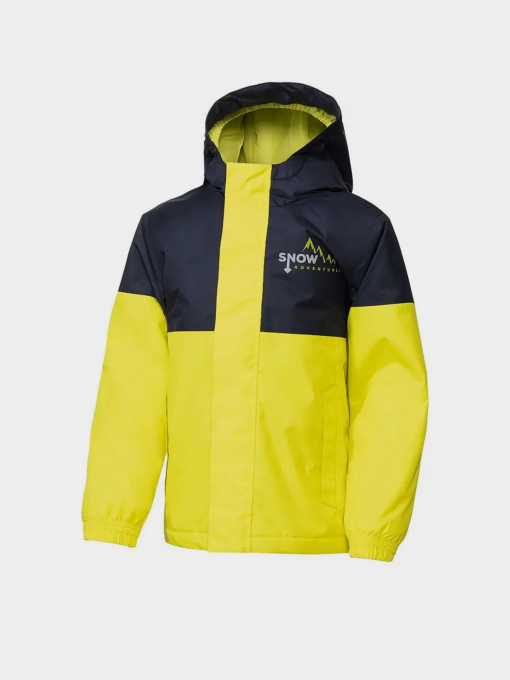 Зимняя куртка Crivit модель IAN308891_т.синій з салатовим Фото