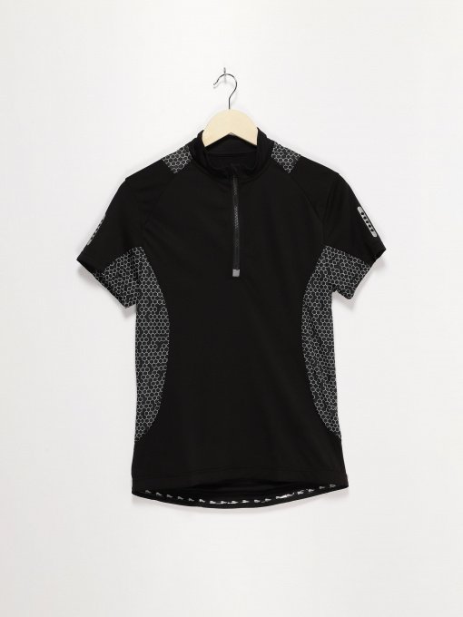 Футболка Crivit модель IAN292403_чорний з білим Фото