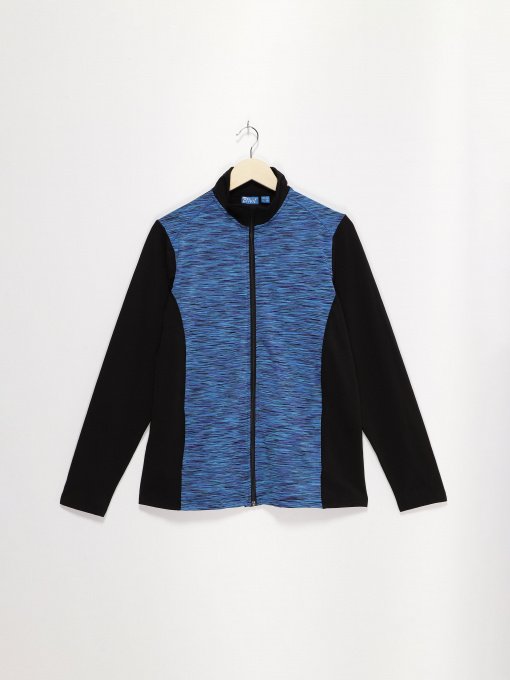 Кофта спортивна Crivit Модель IAN301681_чорний з синім Фото