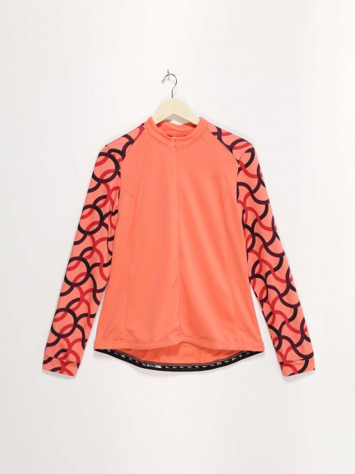 Спортивная кофта Crivit модель IAN301733_с.помаранчевий комб. Фото