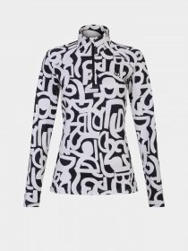 Лонгслив Dare2B модель DWL451-D5D Чорний, білий Фото