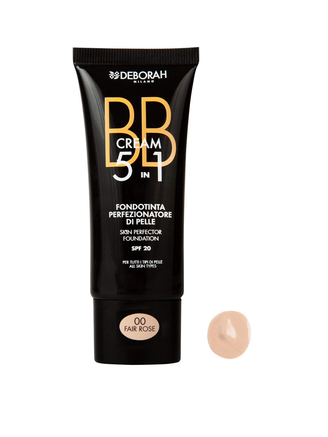 Тональний крем SPF20 BB Cream Foundation 5 in 1 Deborah модель 8145885 Фото