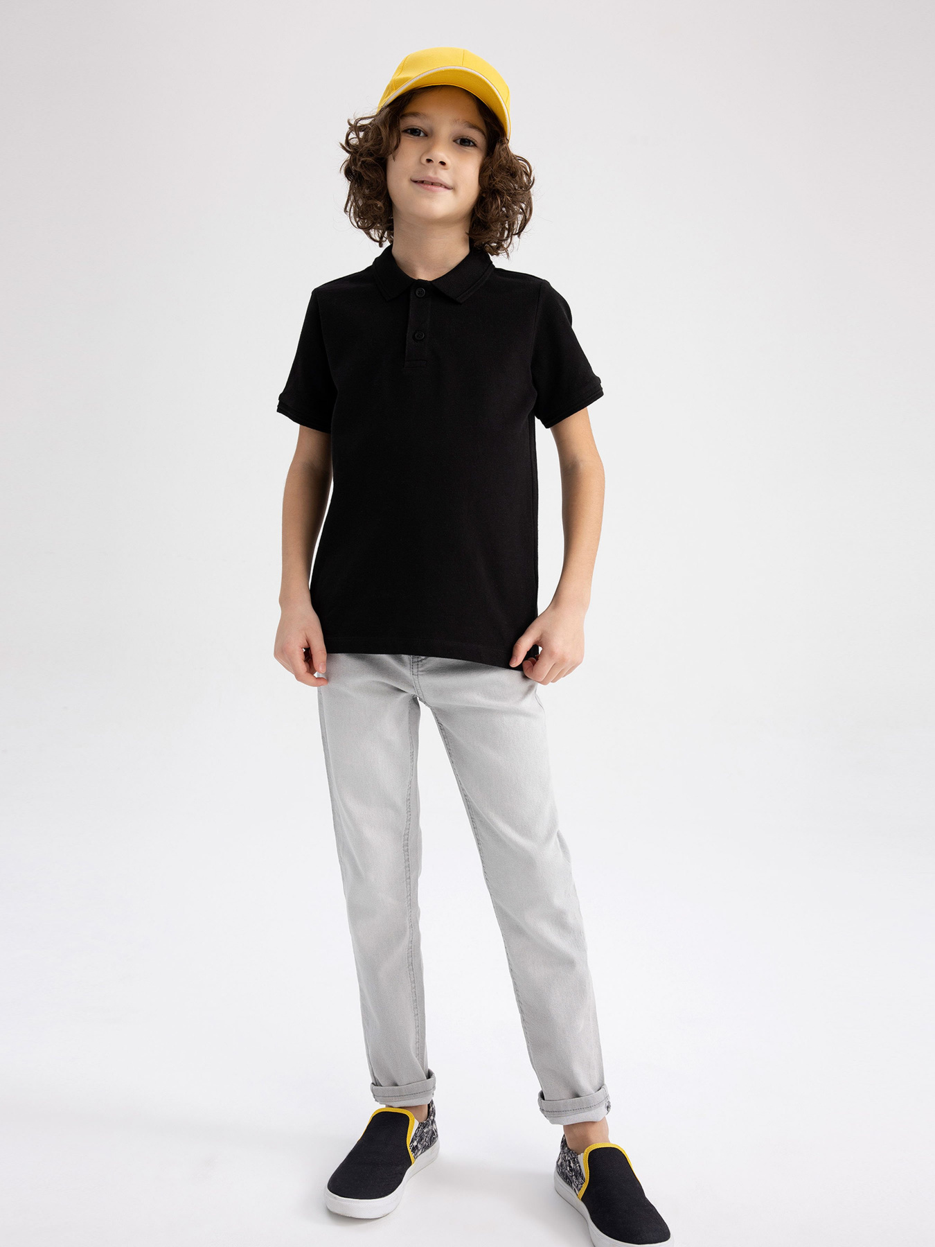 Поло DeFacto модель K1689A6-BK81 Фото