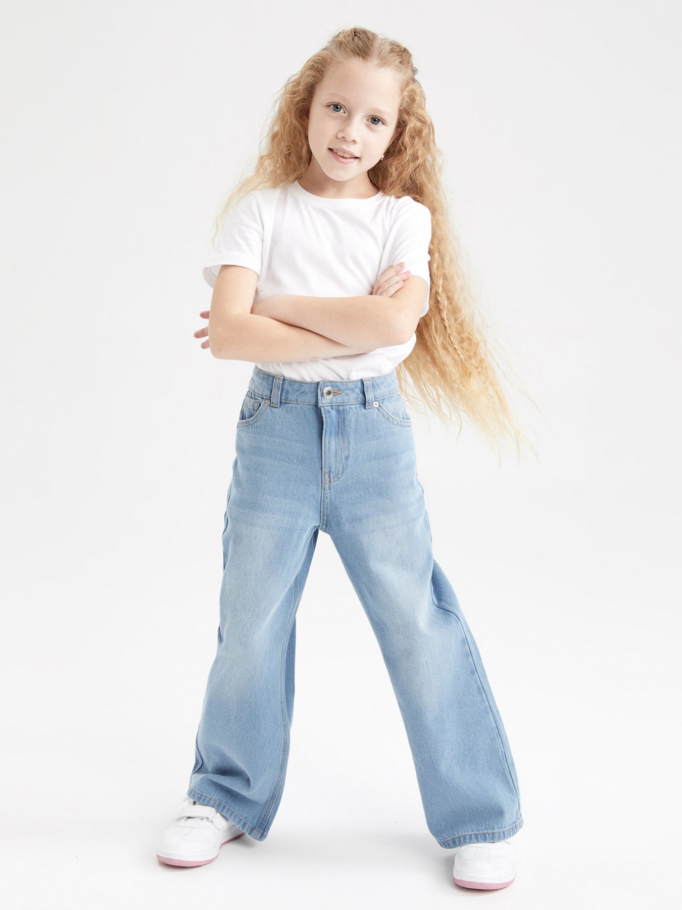 Широкие джинсы DeFacto модель W5915A6-BE394 Фото