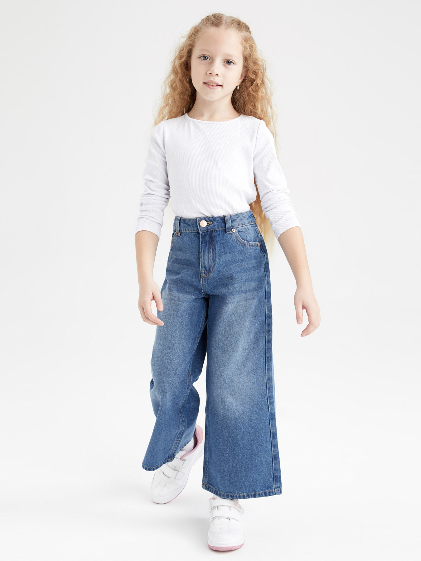 Широкі джинси DeFacto модель W5915A6-NM28 Фото