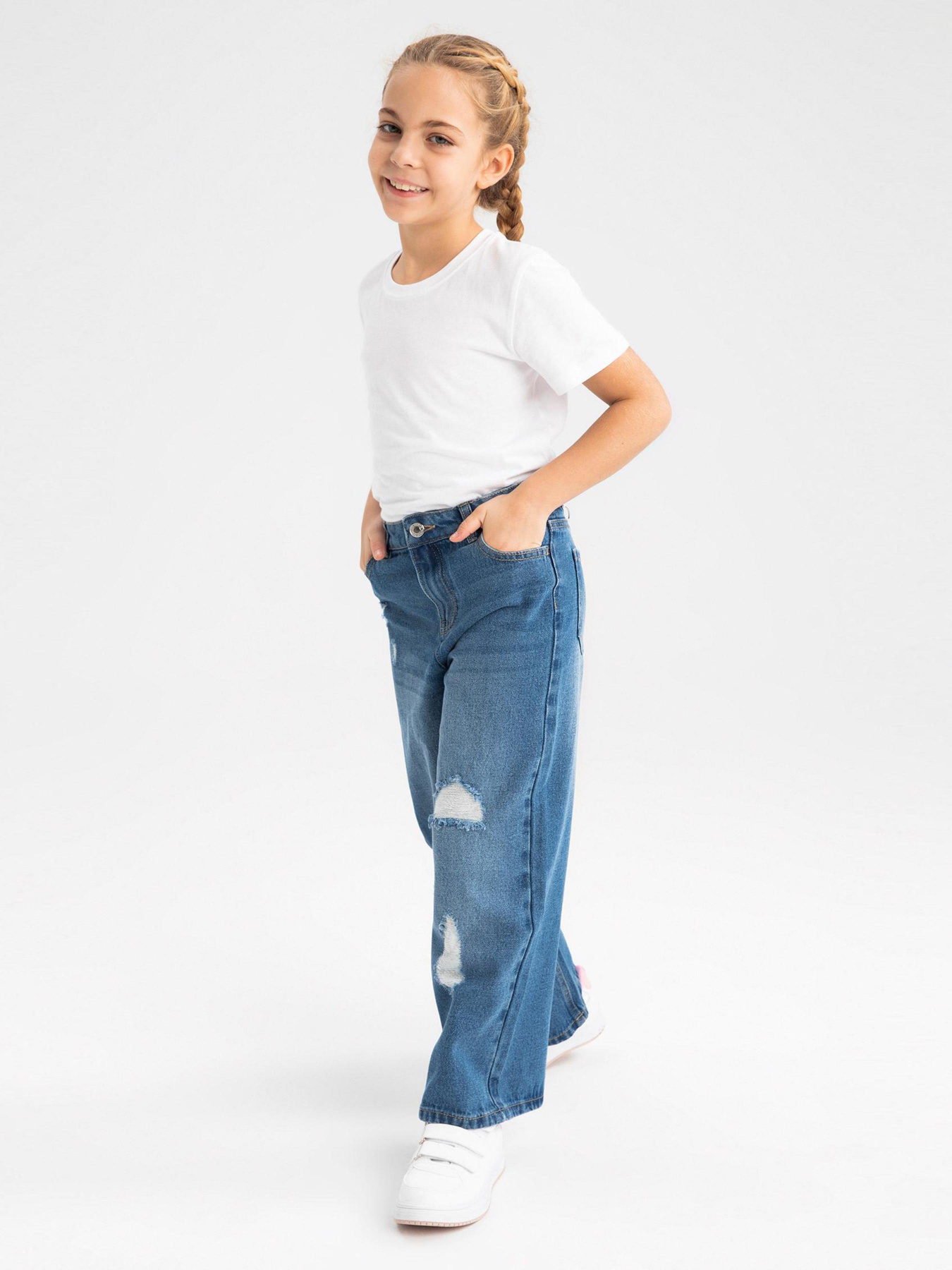 Широкі джинси DeFacto модель W7246A6-NM28 Фото