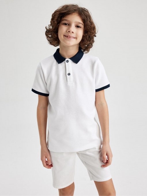 Поло DeFacto модель Z2814A6-WT34 Фото