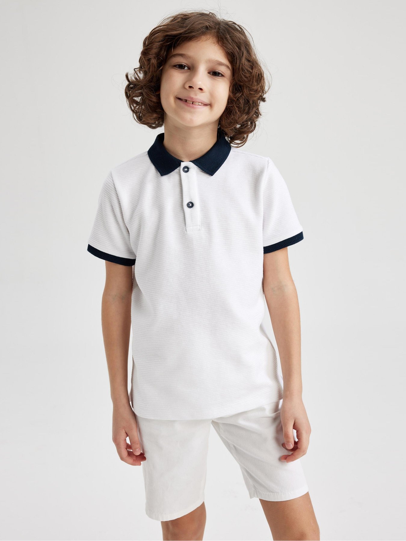 Поло DeFacto модель Z2814A6-WT34 Фото