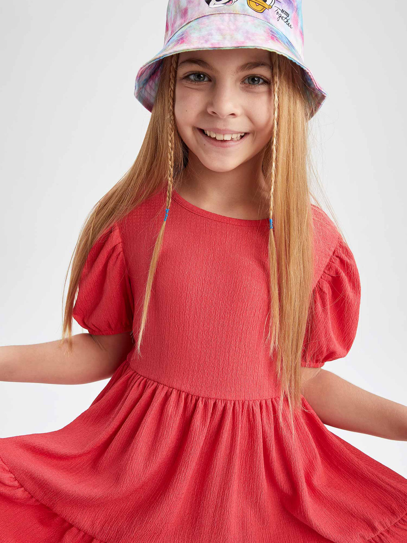 Платье миди DeFacto модель Z4935A6-RD64 Фото