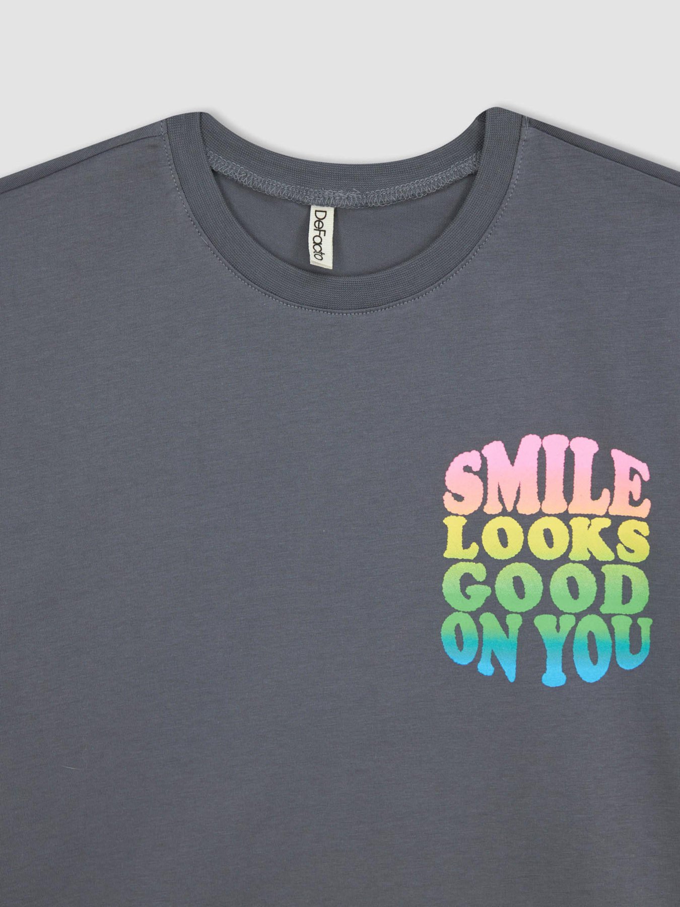 Футболка DeFacto модель Z7737A6-GR211 Фото