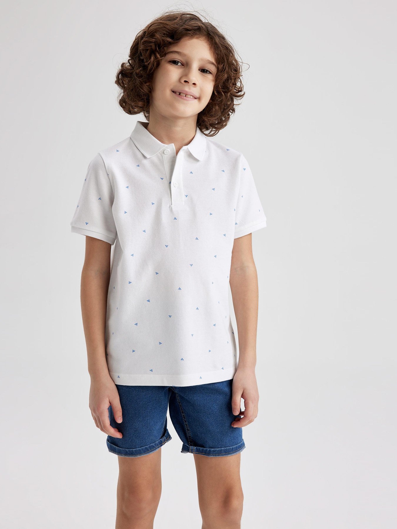 Поло DeFacto модель Z8756A6-WT34 Фото