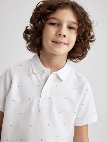 Поло DeFacto модель Z8756A6-WT34 Фото