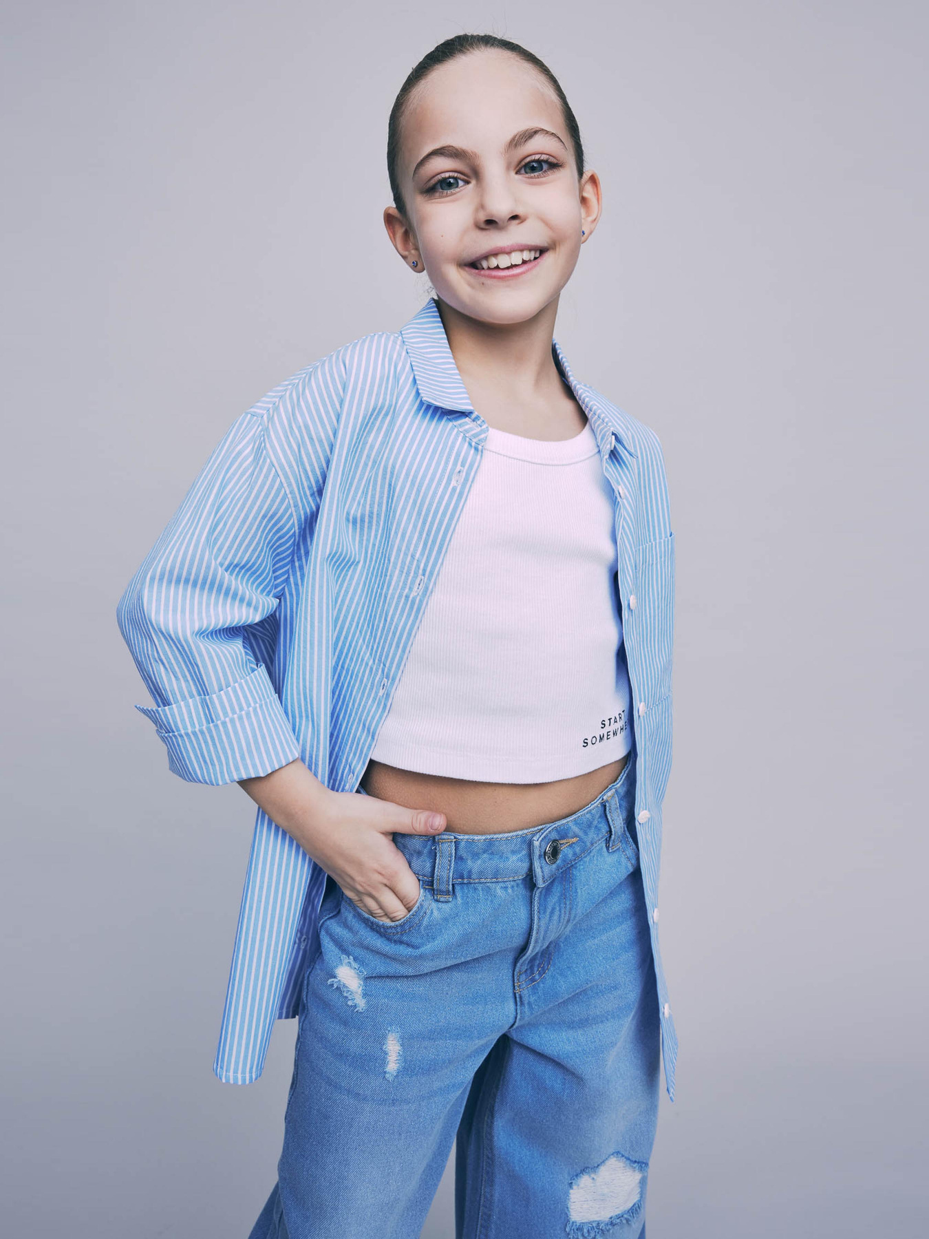 Рубашка повседневная DeFacto модель Z9528A6-BE37 Фото