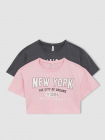 Набор футболок DeFacto модель V1063A6-GR164 Фото