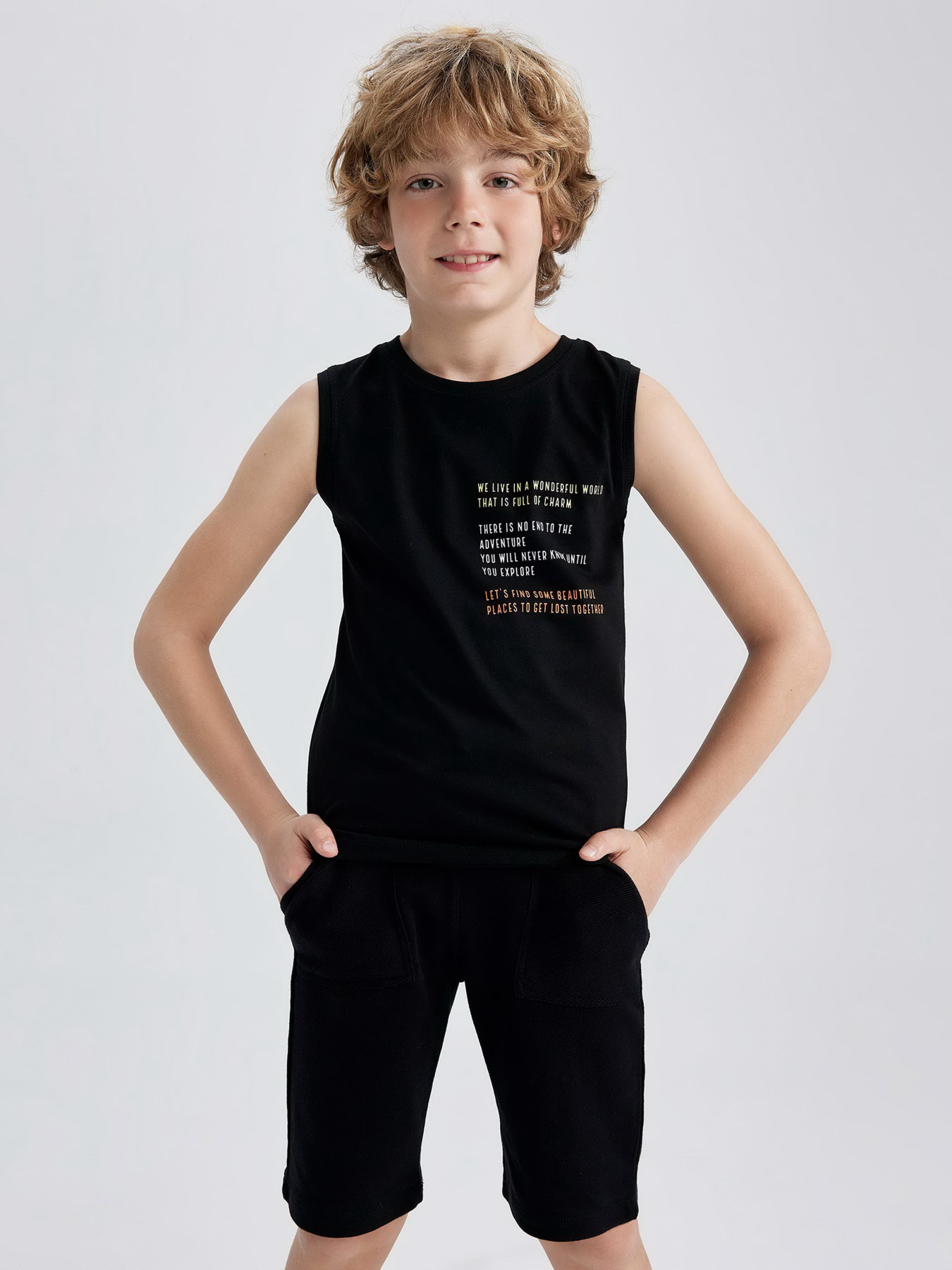 Майка DeFacto модель W9033A6-BK81 Майка DeFacto модель W9033A6-BK81 Фото