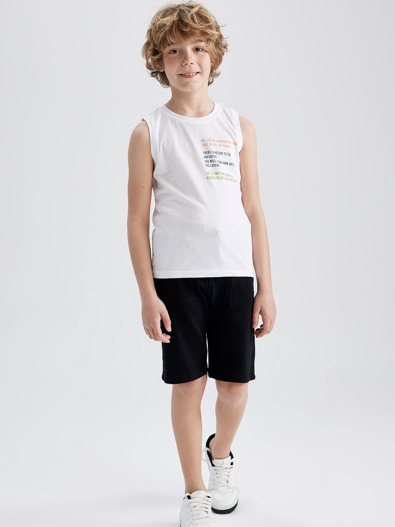 Майка DeFacto модель W9033A6-WT34 Майка DeFacto модель W9033A6-WT34 Фото