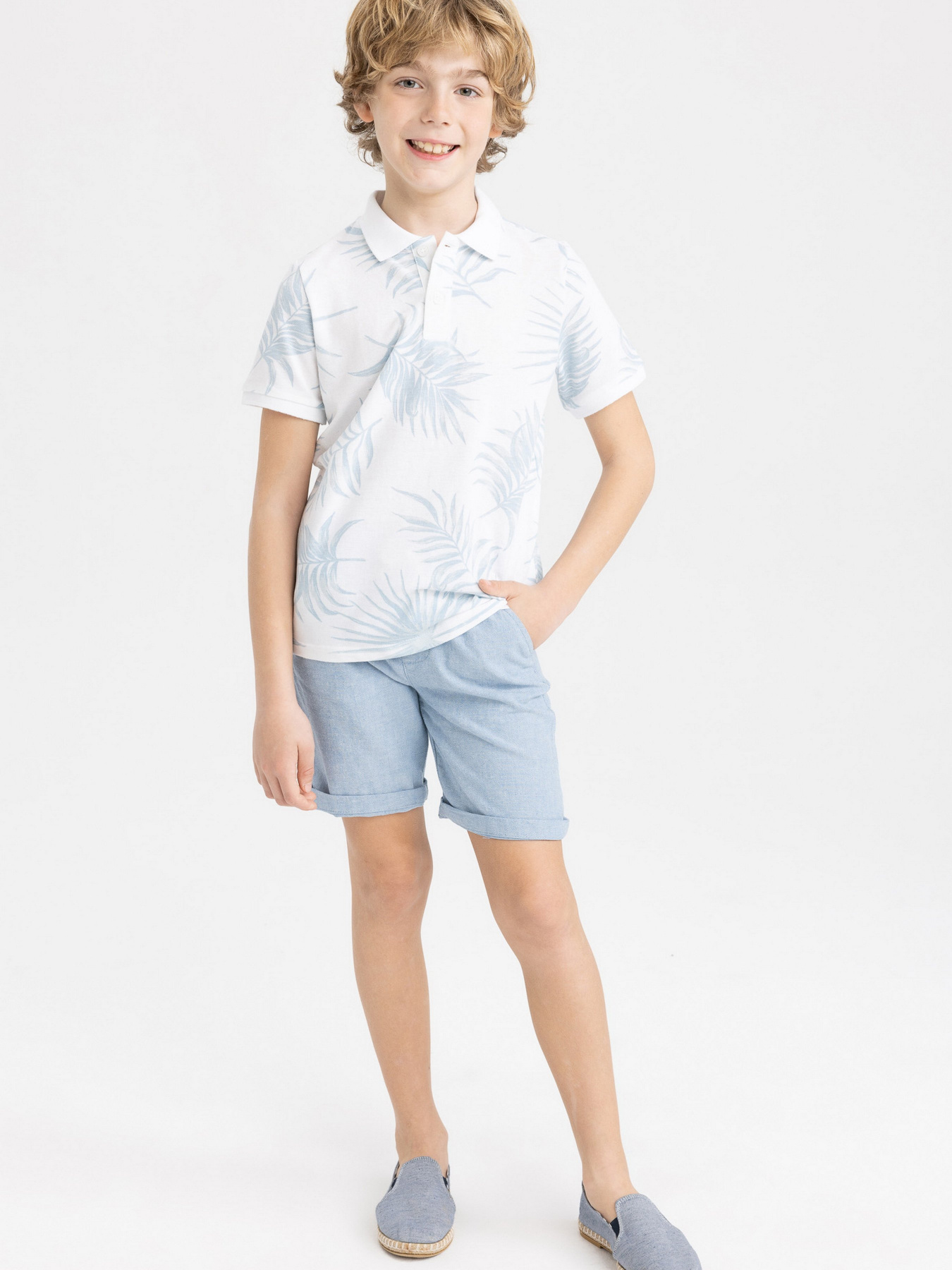 Поло DeFacto модель Z3376A6-WT34 Фото