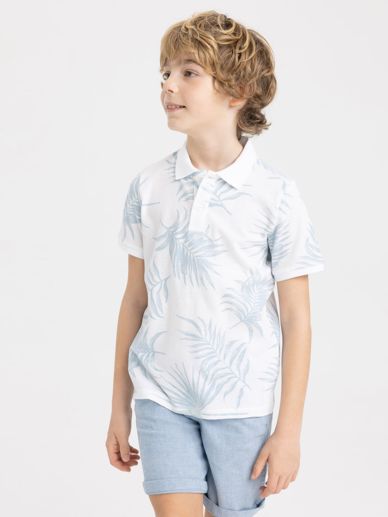 Поло DeFacto модель Z3376A6-WT34 Фото