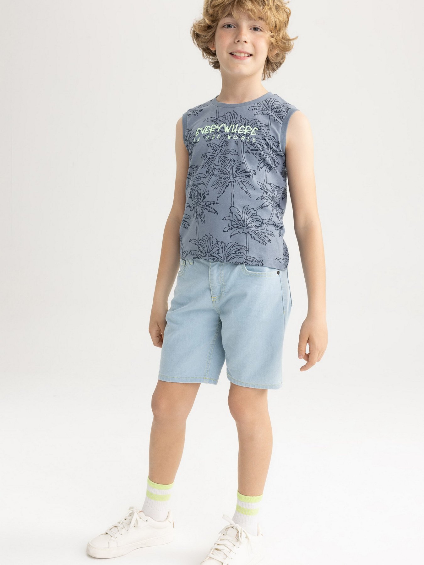 Майка DeFacto модель Y5769A6-GR433 Майка DeFacto модель Y5769A6-GR433 Фото