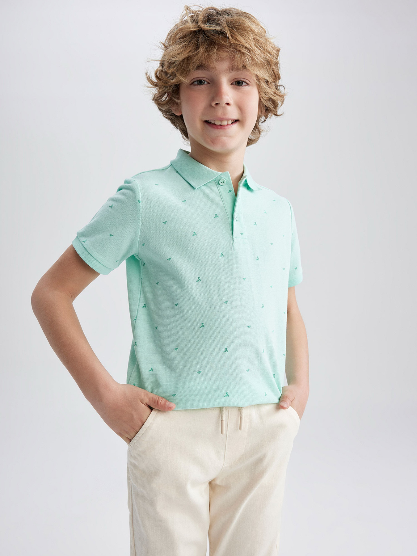 Поло DeFacto модель Z8757A6-GN1118 Фото