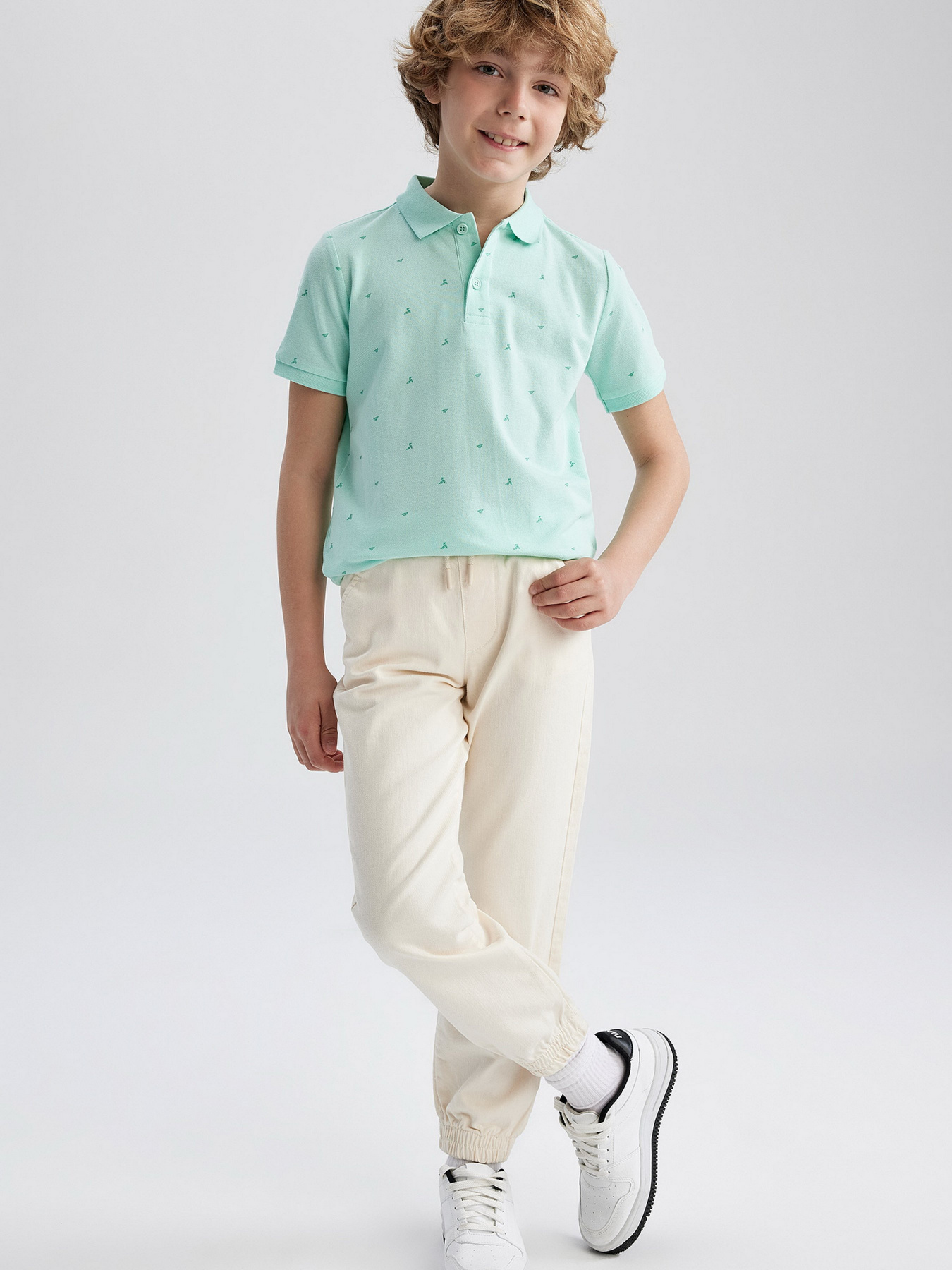 Поло DeFacto модель Z8757A6-GN1118 Фото