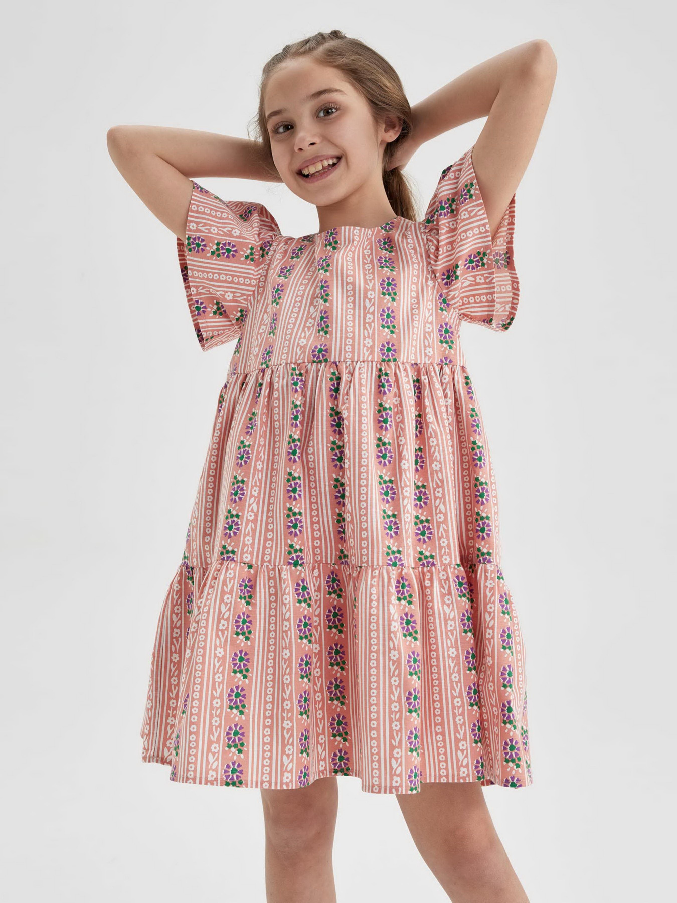 Платье мини DeFacto модель Z5354A6-OG176 Фото