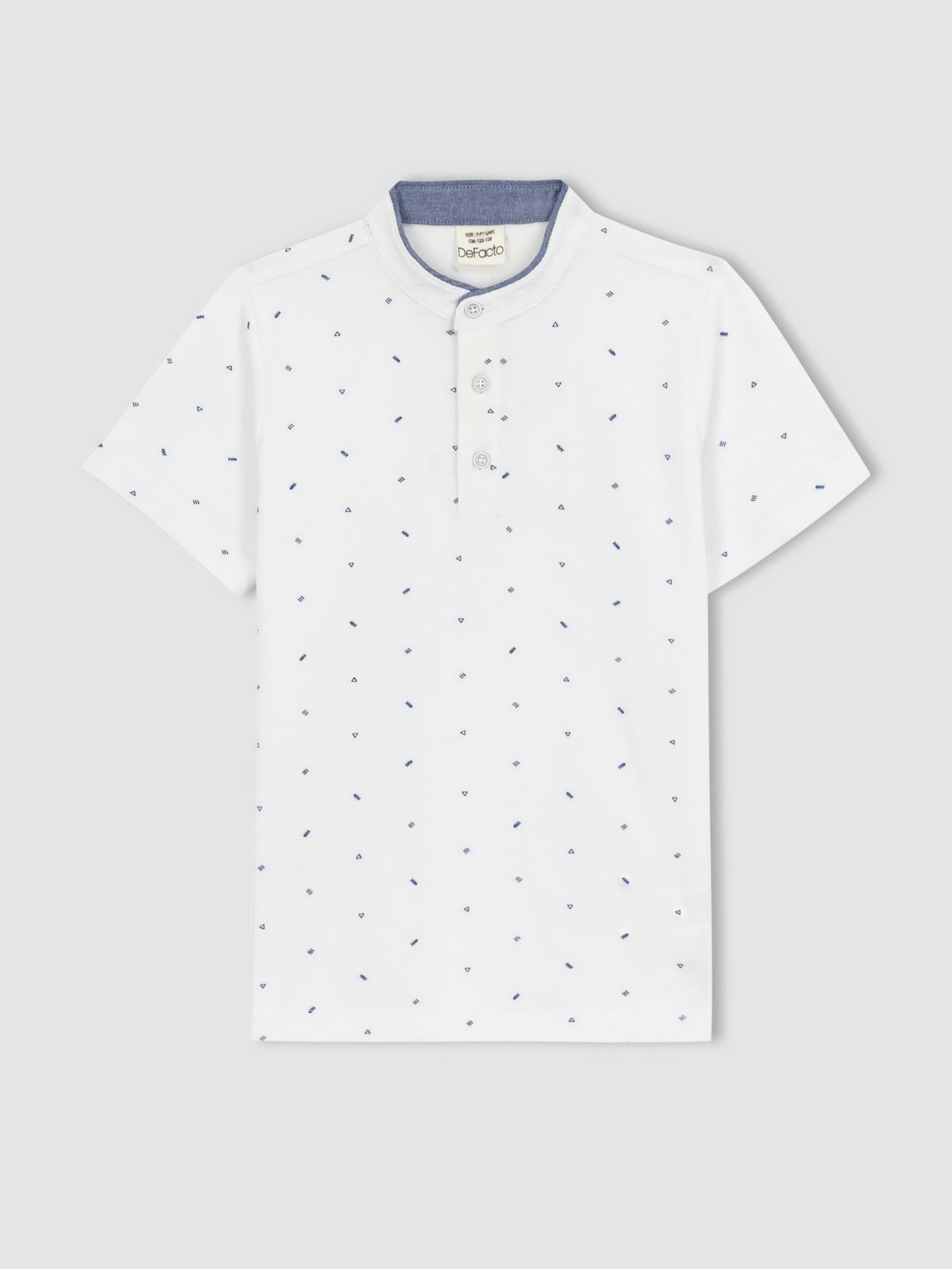 Поло DeFacto модель Z8758A6-WT34 Фото