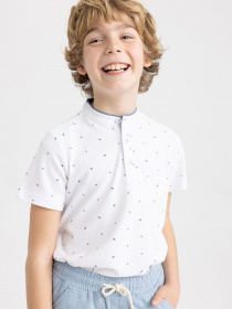 Поло DeFacto модель Z8758A6-WT34 Фото