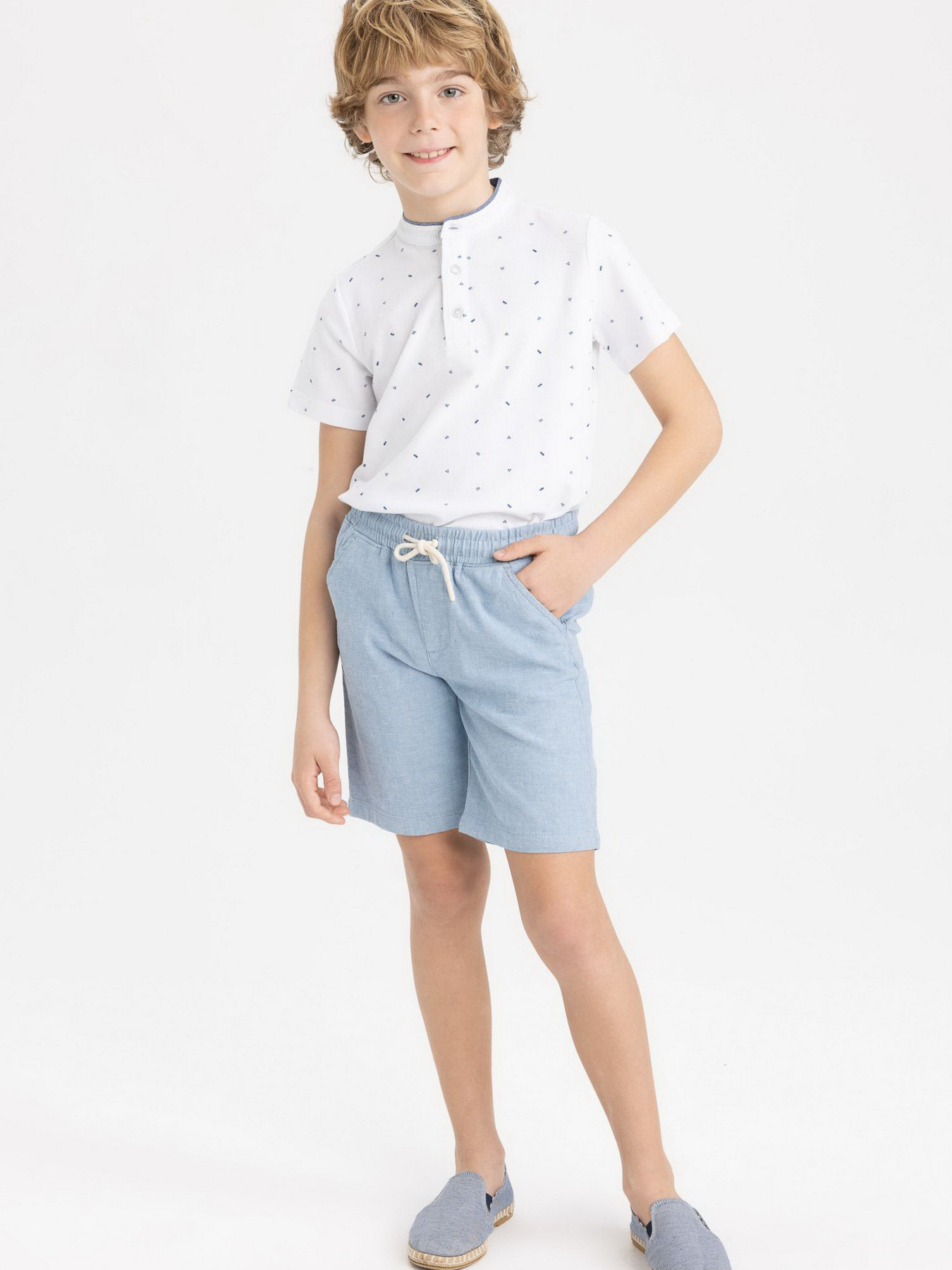 Поло DeFacto модель Z8758A6-WT34 Фото