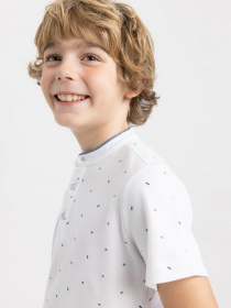 Поло DeFacto модель Z8758A6-WT34 Фото