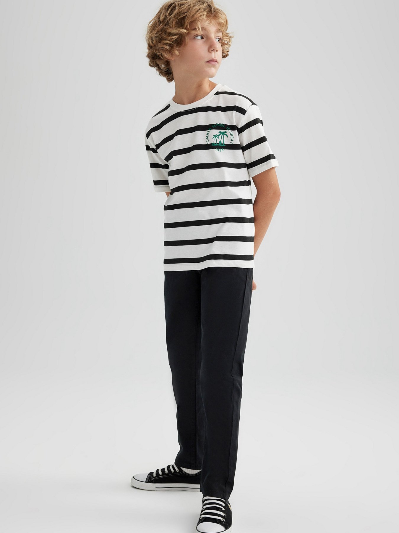 Штани повсякденні DeFacto модель T8850A6-BK27 Фото