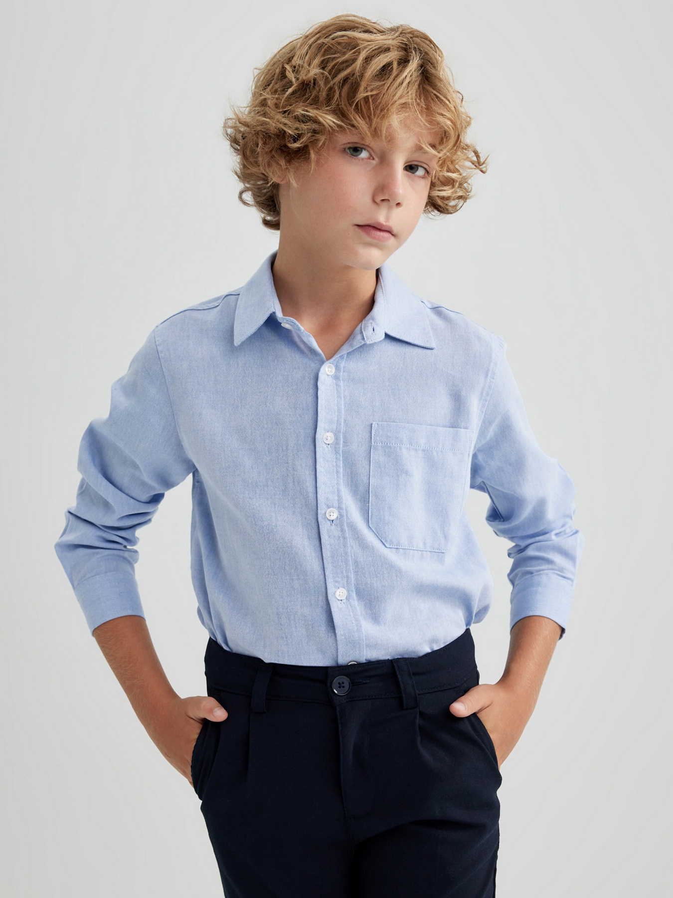 Сорочка повсякденна DeFacto модель T8854A6-BE793 Фото