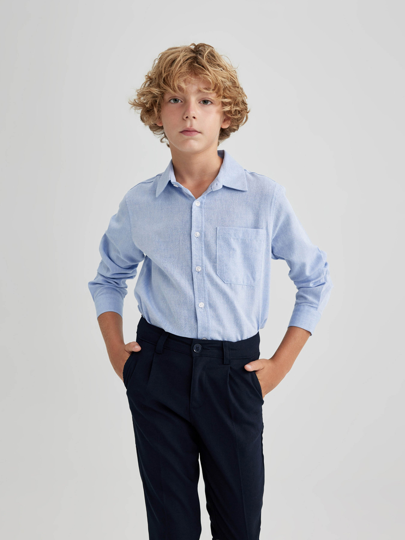 Сорочка повсякденна DeFacto модель T8854A6-BE793 Фото