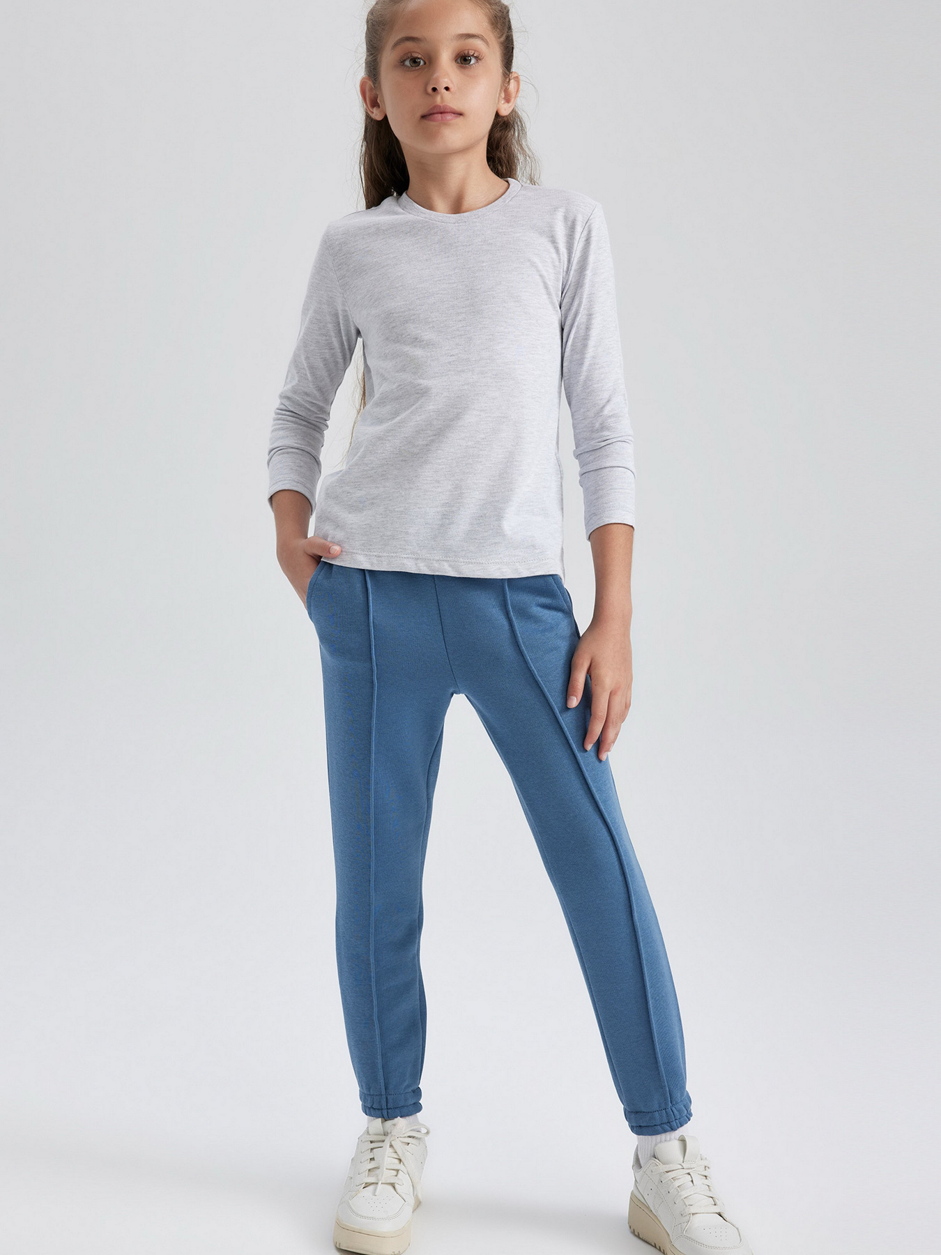 Лонгслив DeFacto модель U6810A6-GR93 Фото