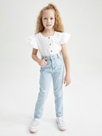 Прямые джинсы DeFacto модель W5909A6-BE394 Фото