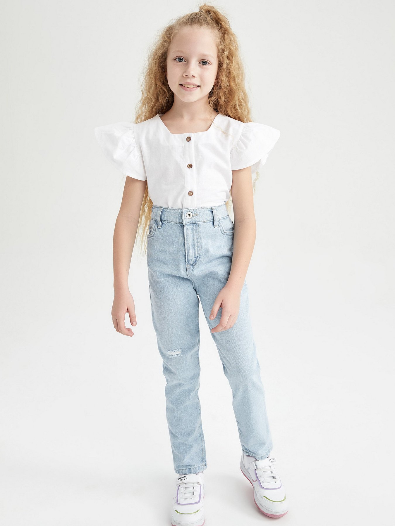 Прямі джинси DeFacto модель W5909A6-BE394 Фото