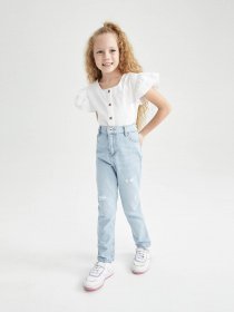 Прямі джинси DeFacto модель W5909A6-BE394 Фото