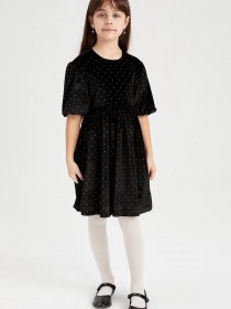 Платье мини DeFacto модель Y9429A6-BK81 Фото
