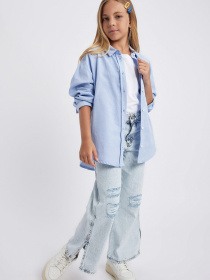 Расклешенные джинсы DeFacto модель Z4708A6-NM28 Фото