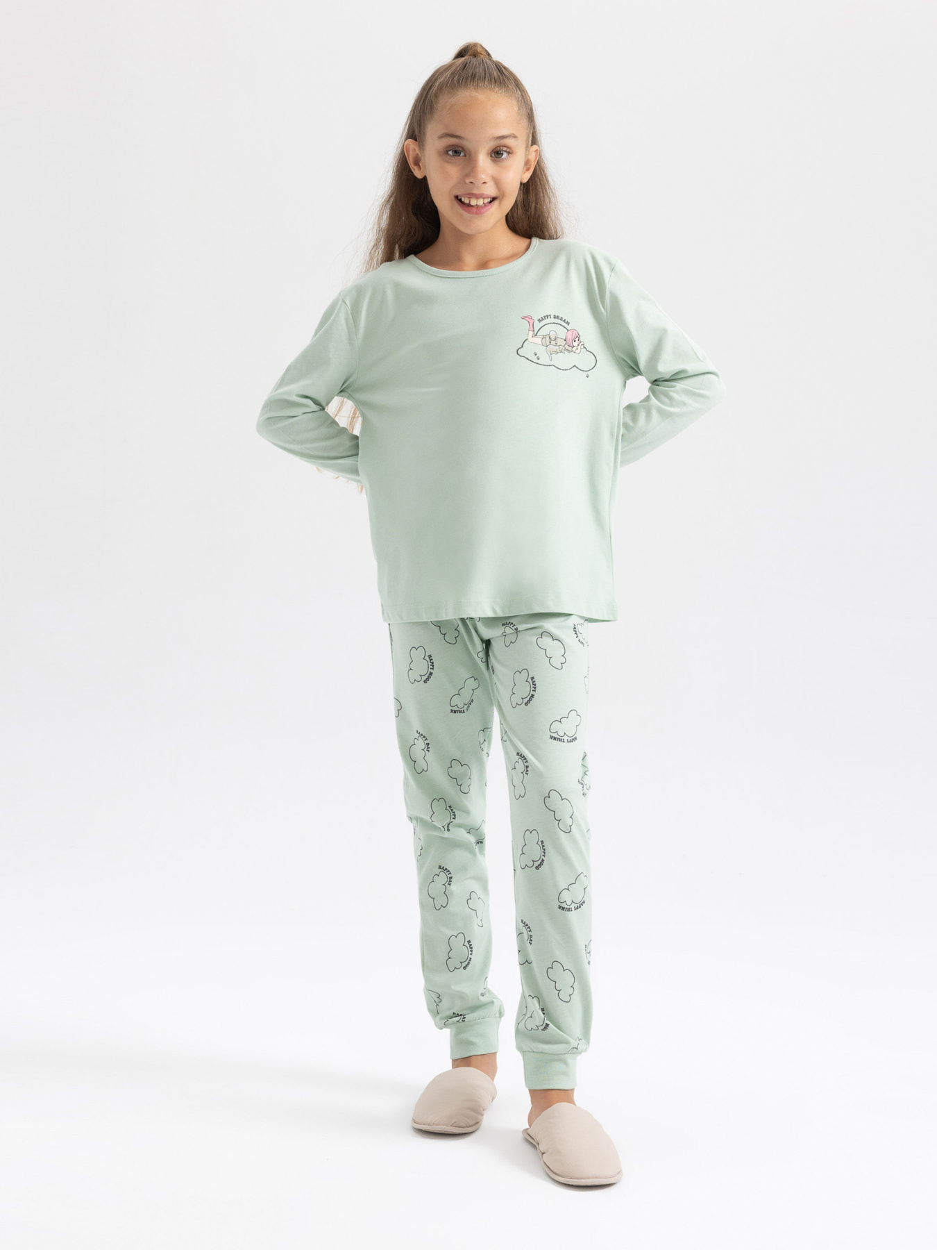 Піжама DeFacto модель A7598A8-GN1132 Піжама DeFacto модель A7598A8-GN1132 Фото