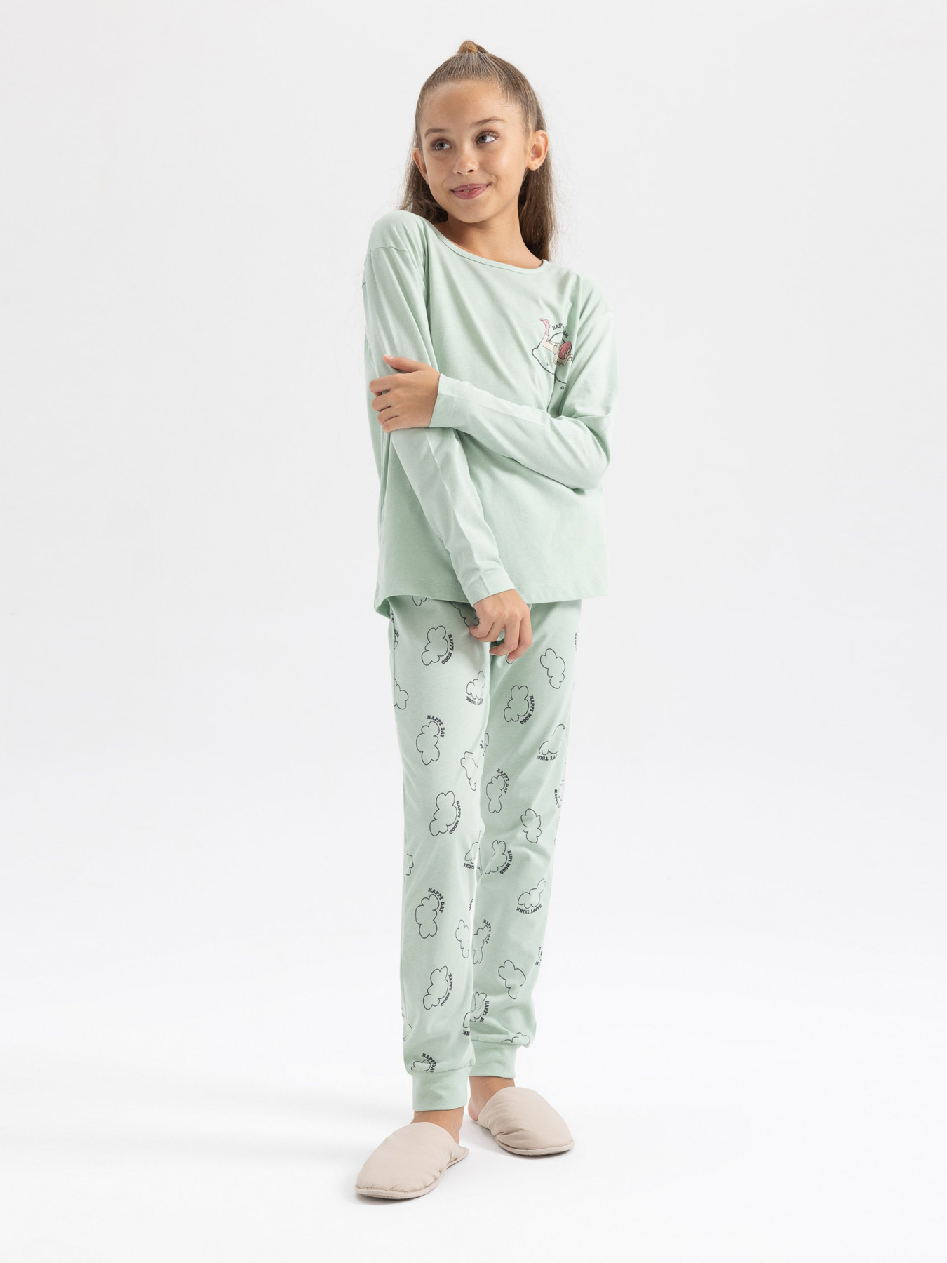 Піжама DeFacto модель A7598A8-GN1132 Піжама DeFacto модель A7598A8-GN1132 Фото