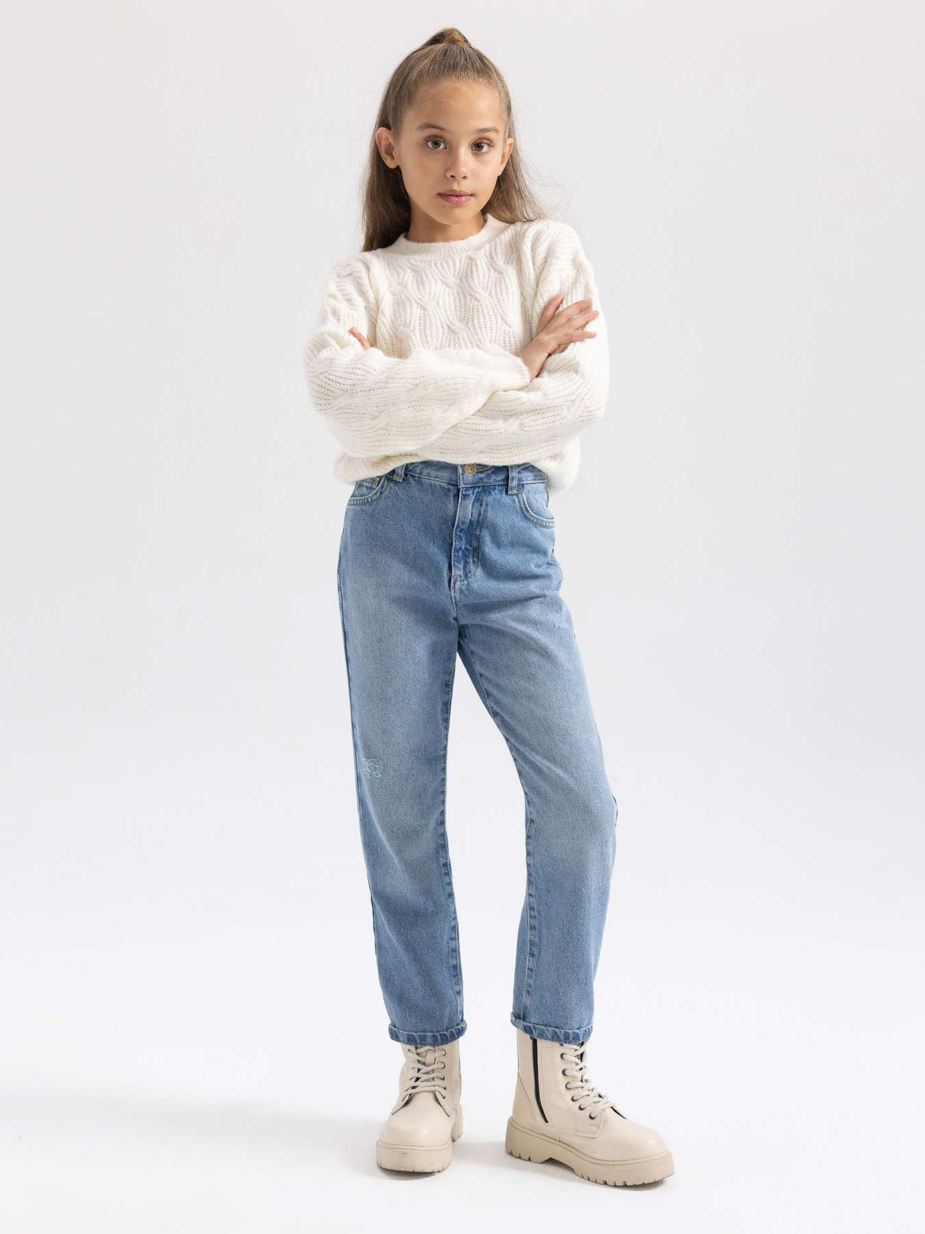 Прямі джинси DeFacto модель A7924A8-NM28 Фото